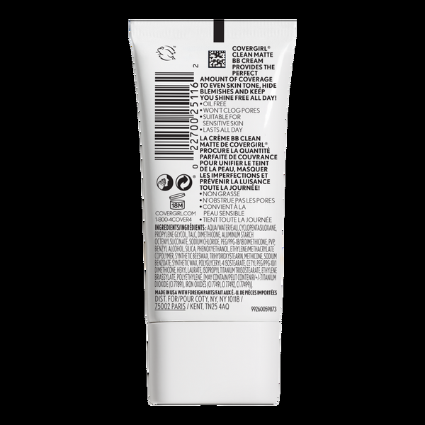 Ulta CoverGirl  Clean Matte BB Cream