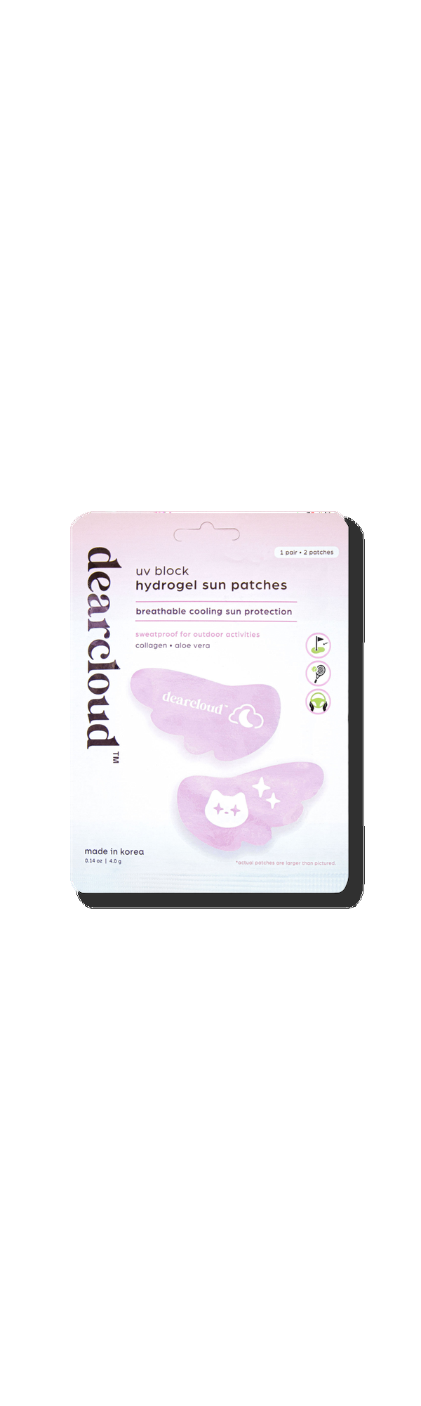 Ulta dearcloud  UV Block Hydrogel Sun Patches