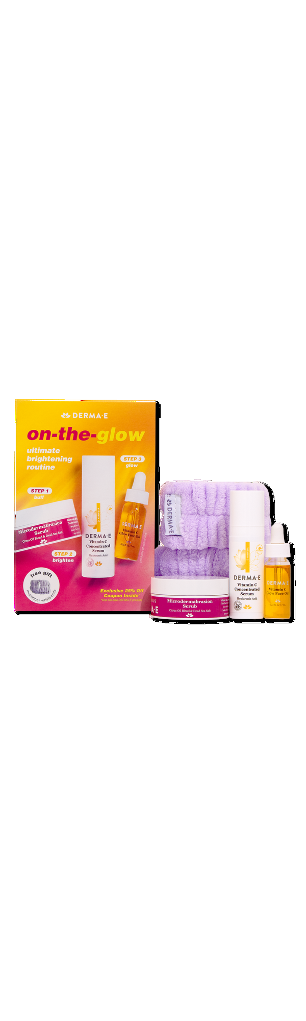 Ulta DERMA E  Discovery Kit On-The Glow Minis