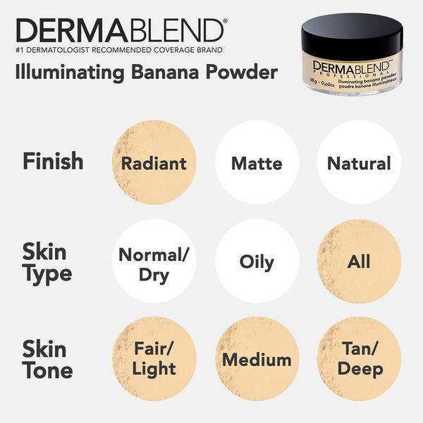 Ulta Dermablend  Illuminating Banana Powder