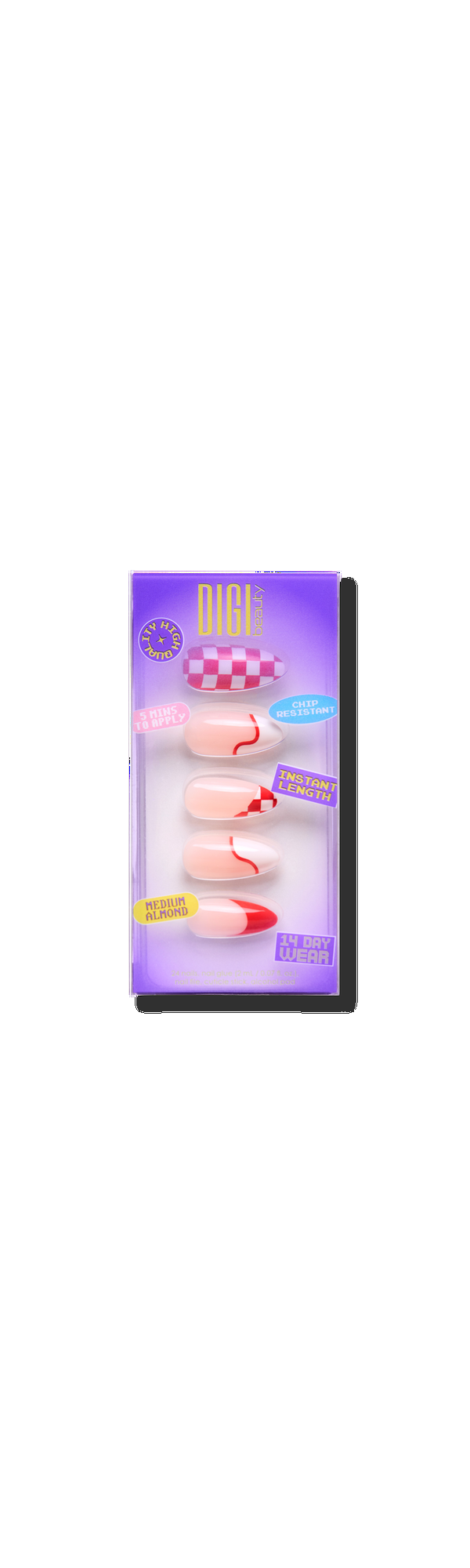 Ulta DIGI Beauty  Check Ya Later Press-On Nails