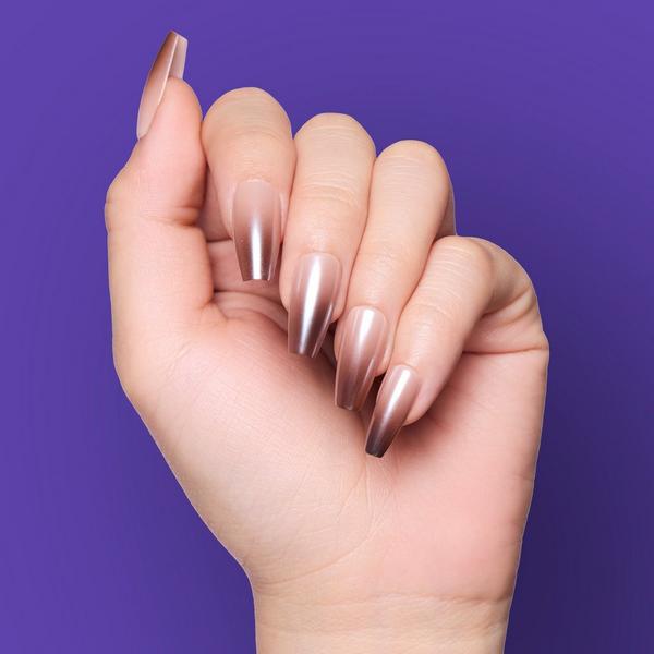 Ulta DIGI Beauty  Espresso Press-On Nails