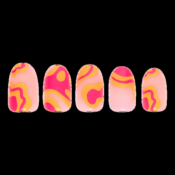 Ulta DIGI Beauty  Lava Lamp Press-On Nails
