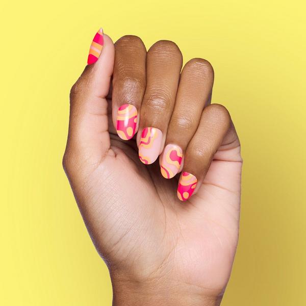 Ulta DIGI Beauty  Lava Lamp Press-On Nails