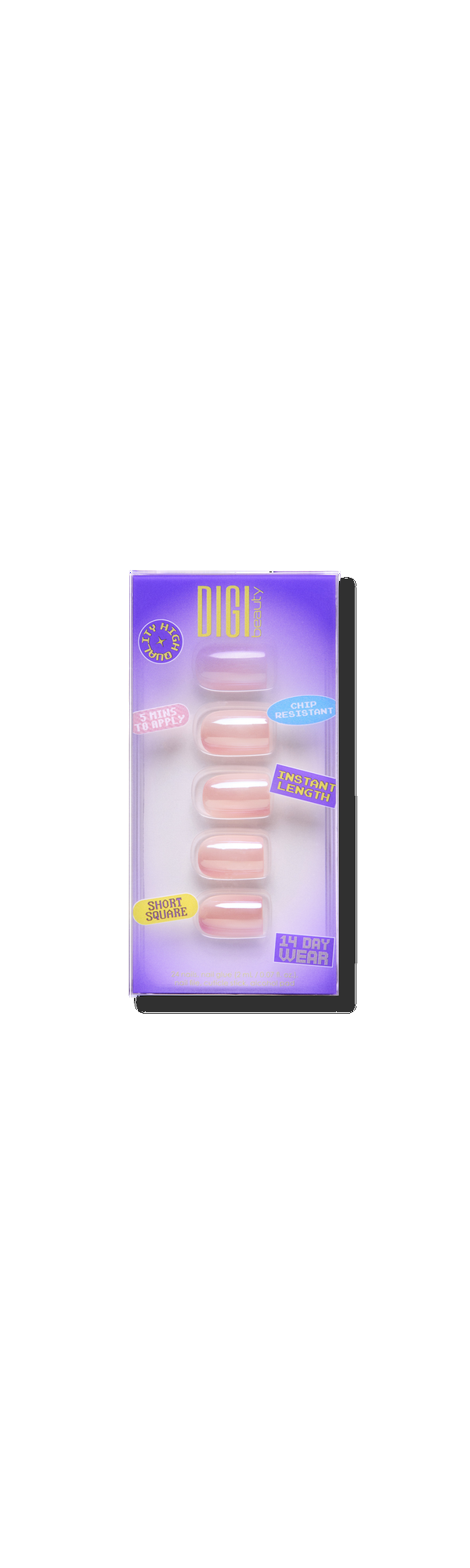 Ulta DIGI Beauty  Sweet Peach Press-On Nails
