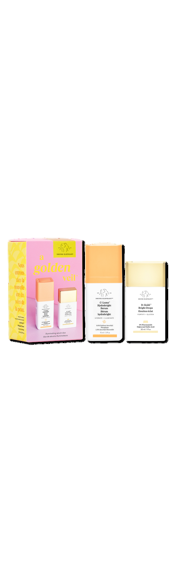 Ulta Drunk Elephant  A Golden Veil Set