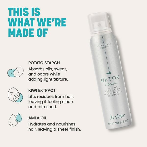 Ulta Drybar  Detox Clear Invisible Dry Shampoo
