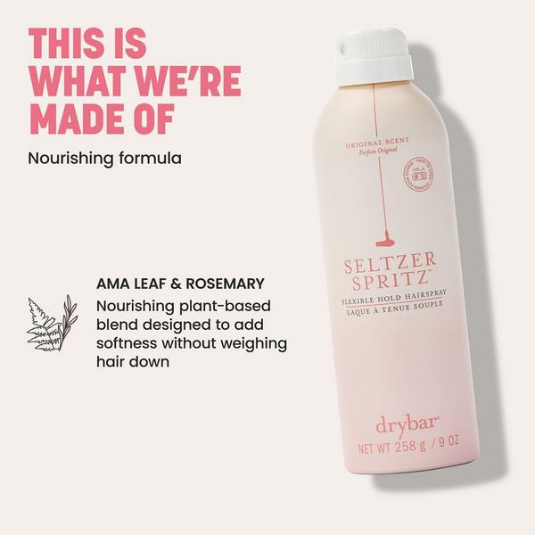 Ulta Drybar  Seltzer Spritz Flexible Hold Hairspray