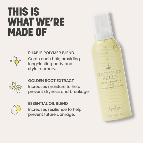 Ulta Drybar  Southern Belle Volume-Boosting Mousse