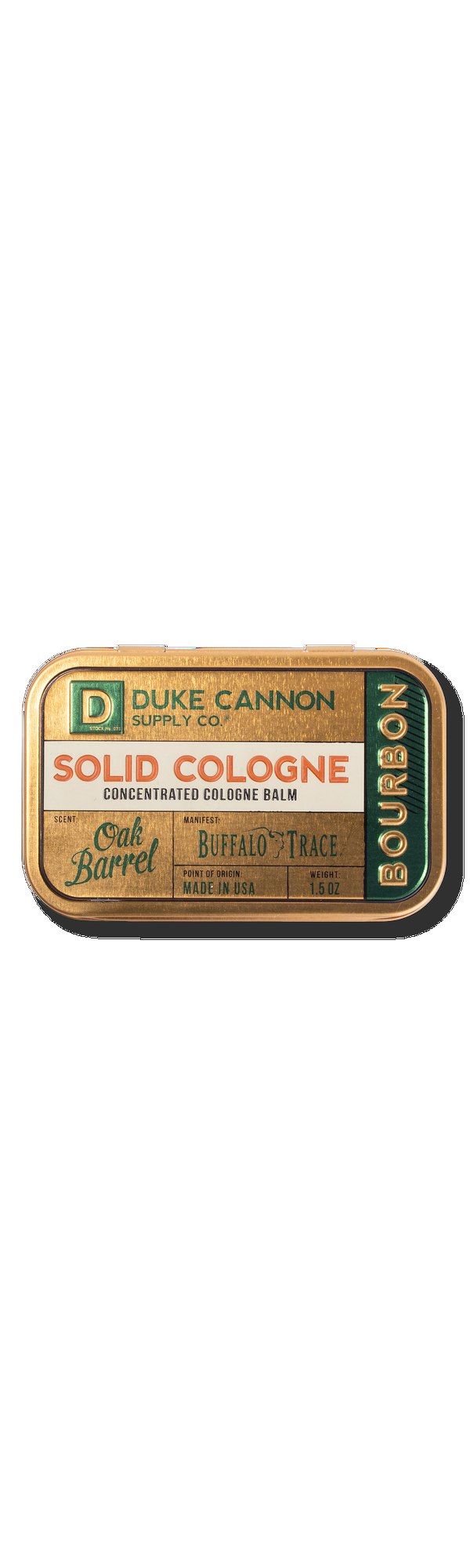 Ulta Duke Cannon Supply Co  Solid Cologne - Bourbon