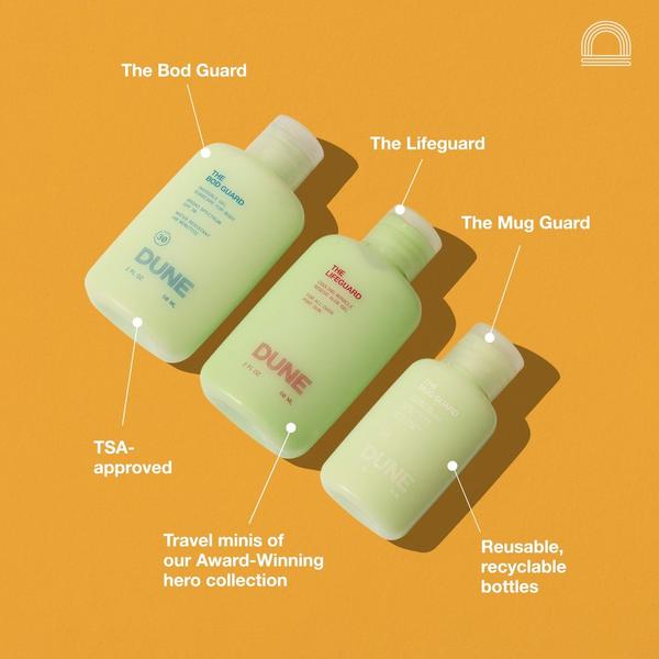 Ulta DUNE SUNCARE  The Jetsetter 3 Piece Gelly Pack