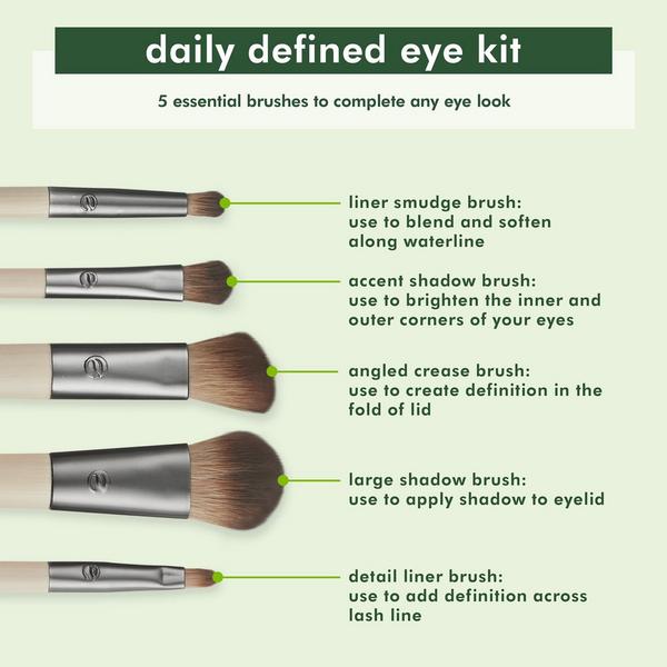 Ulta EcoTools  Daily Defined Eye Makeup Brush Set