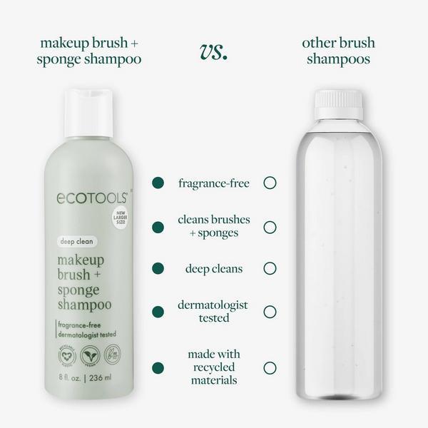 Ulta EcoTools  Makeup Brush + Sponge Shampoo