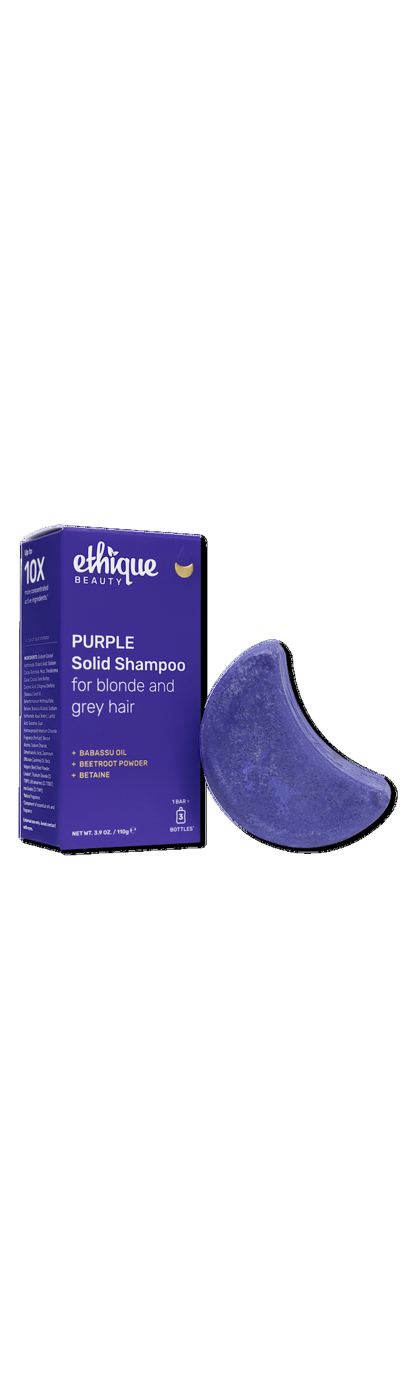Ulta Ethique Beauty  Purple Solid Shampoo Bar