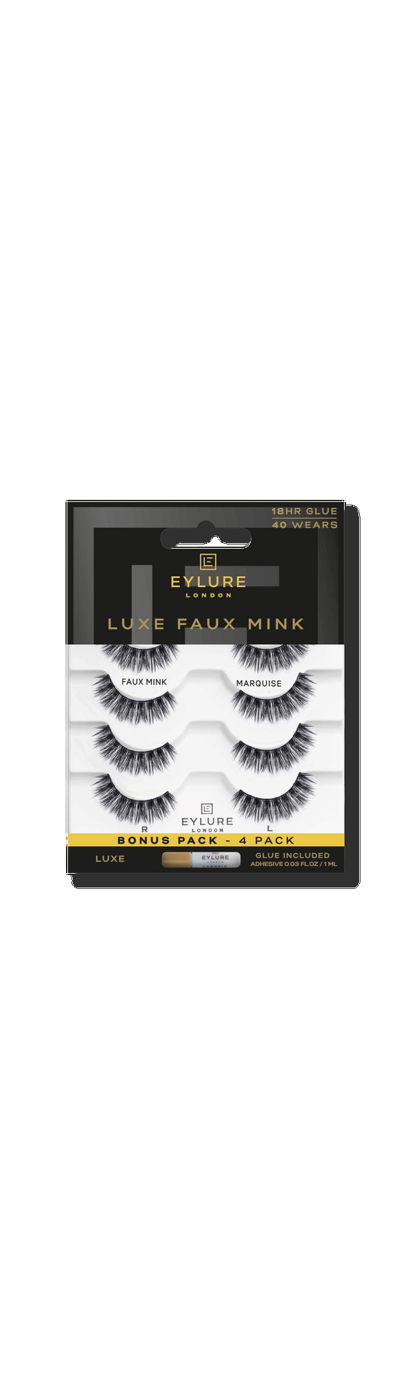 Ulta Eylure  Luxe Silk Marquise Eyelashes Multipack