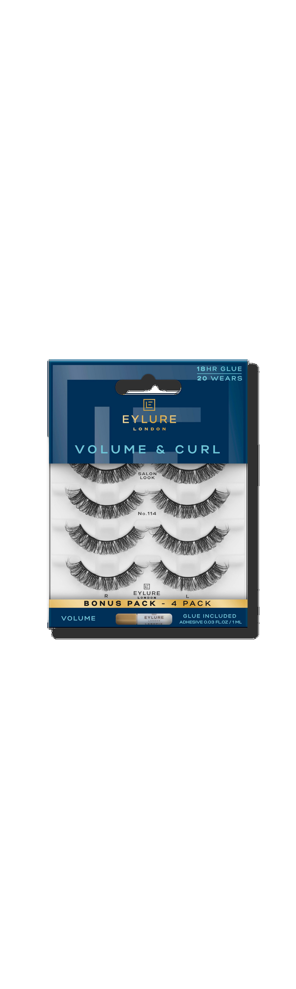 Ulta Eylure  Volume & Curl No.114 Eyelashes Multipack