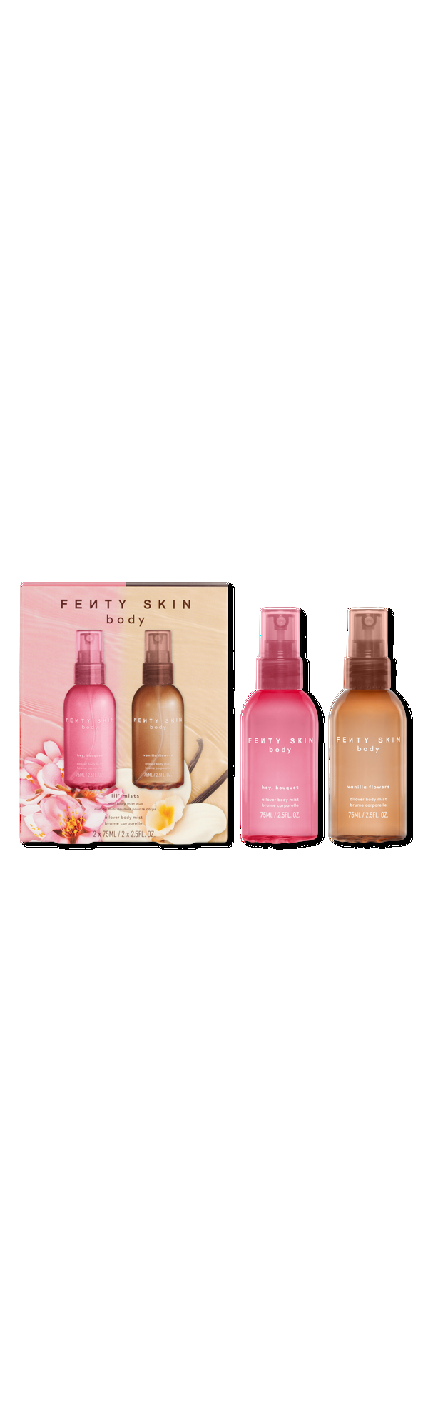 Ulta FENTY SKIN body  Lil’ Mists Mini Body Mist Duo