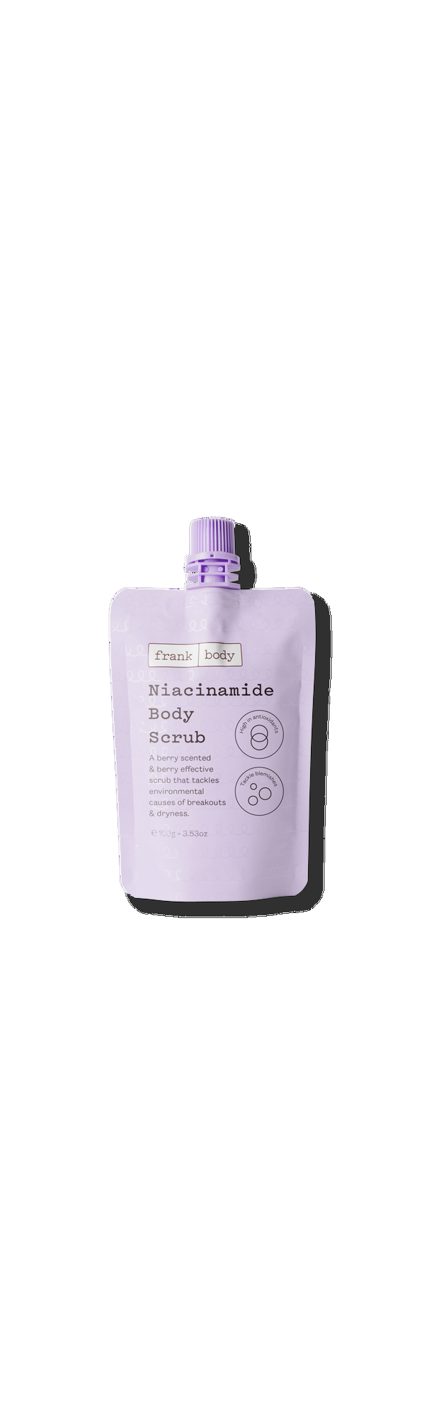 Ulta frank body  Niacinamide Body Scrub