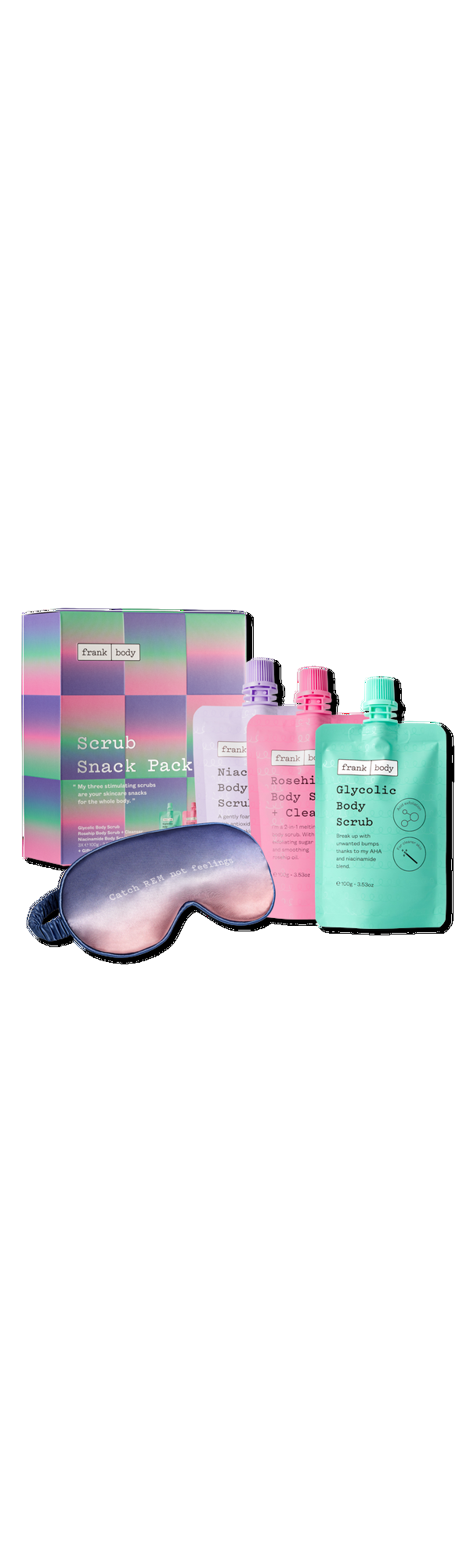Ulta frank body  Scrub Snack Pack