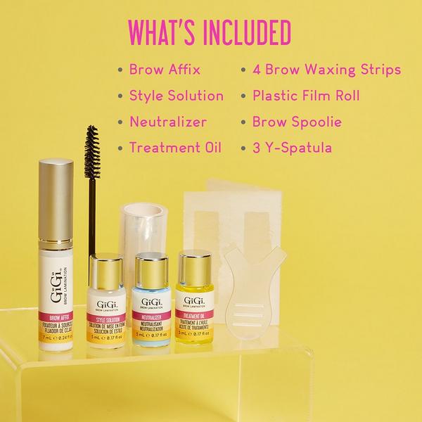 Ulta Gigi  Brow Waxing + Lamination Kit