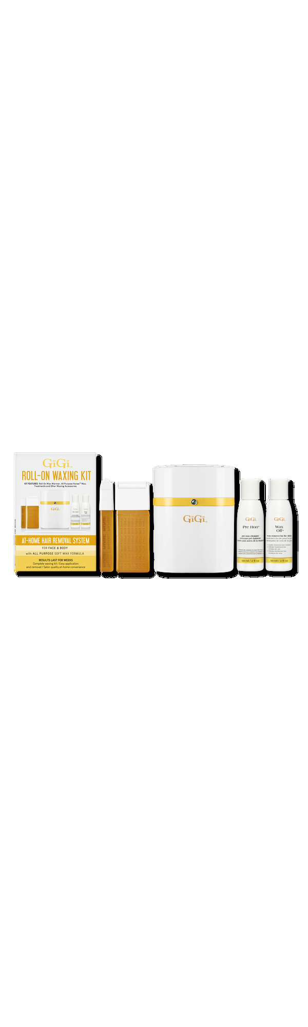 Ulta Gigi  Roll-On Waxing Kit No Mess Application