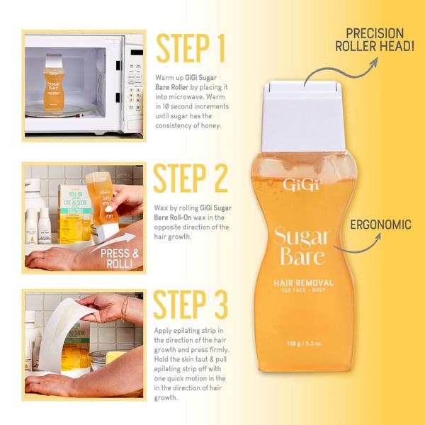 Ulta Gigi  Sugar Bare Roll On Sugaring Kit