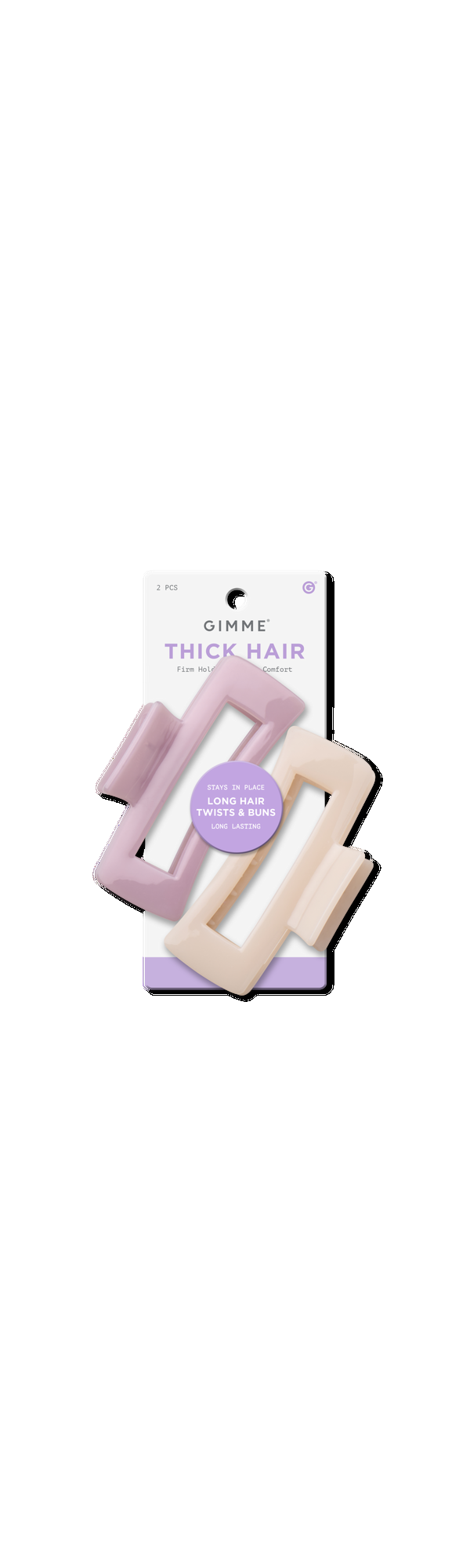 Ulta GIMME beauty  Thick Hair Rectangle Claw Clip