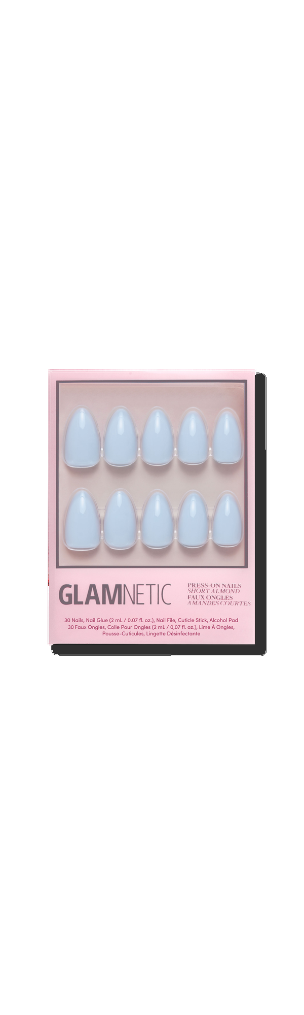 Ulta Glamnetic  Blueberry Milk Press-On Nails