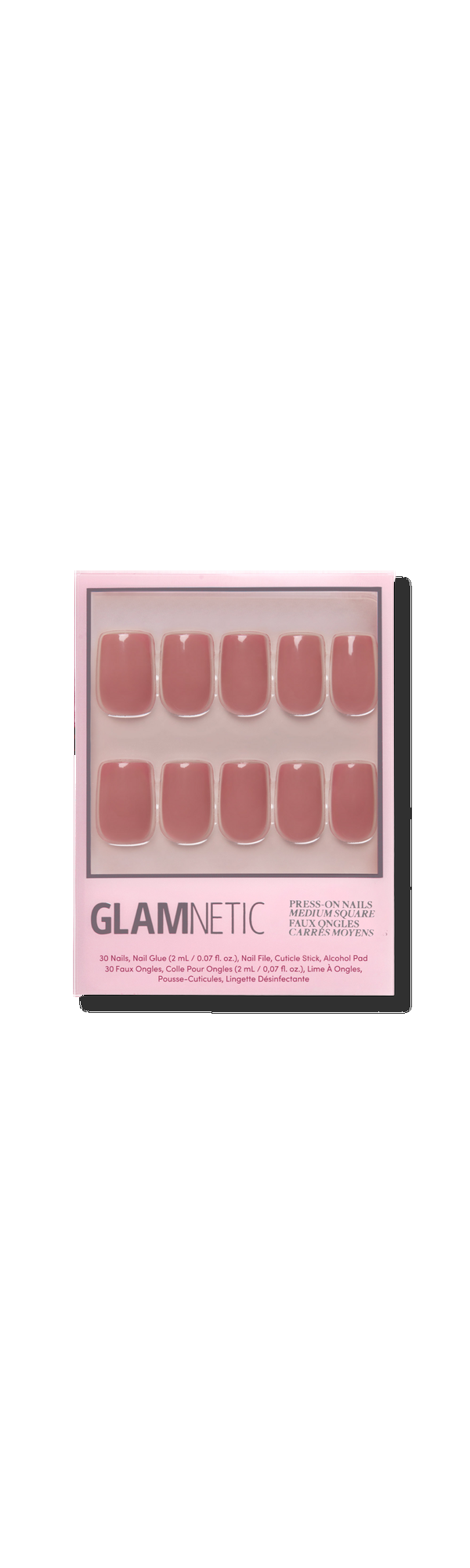 Ulta Glamnetic  Dusty Pink Press-On Nails