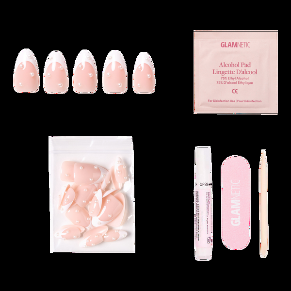 Ulta Glamnetic  French Pearl Press-On Nails