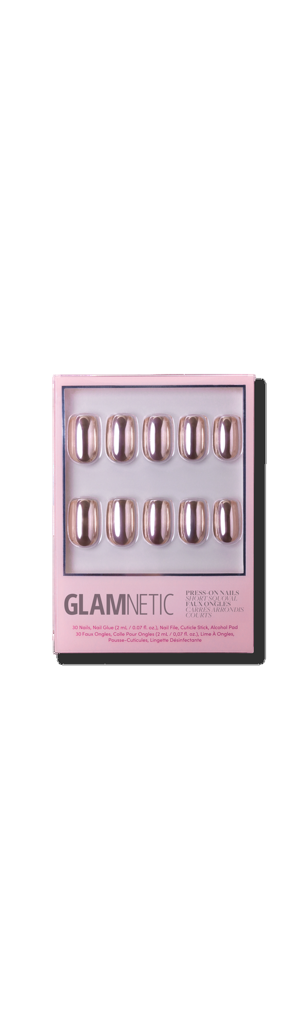 Ulta Glamnetic  Rose Gold Press-On Nails