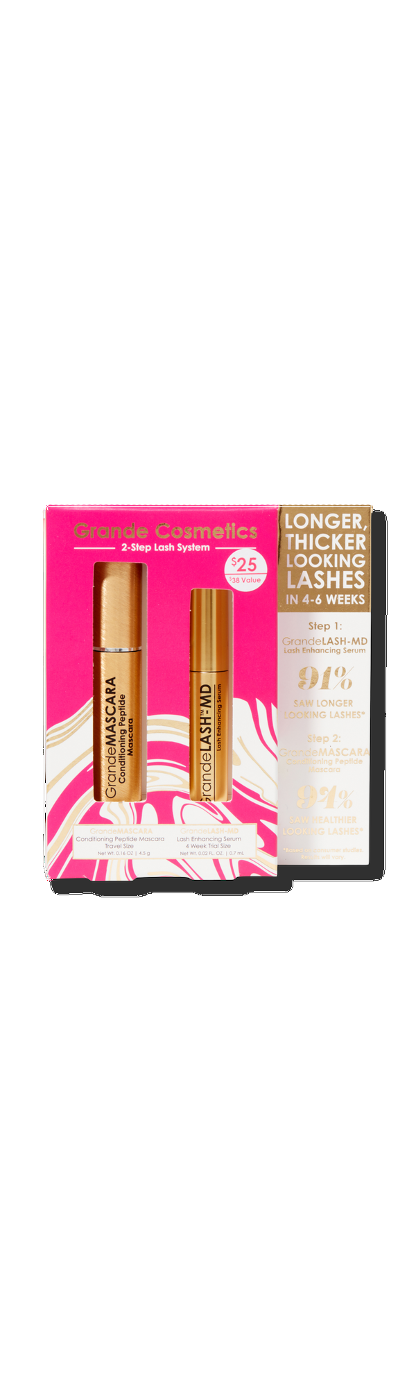 Ulta Grande Cosmetics  2-Step Lash System Set