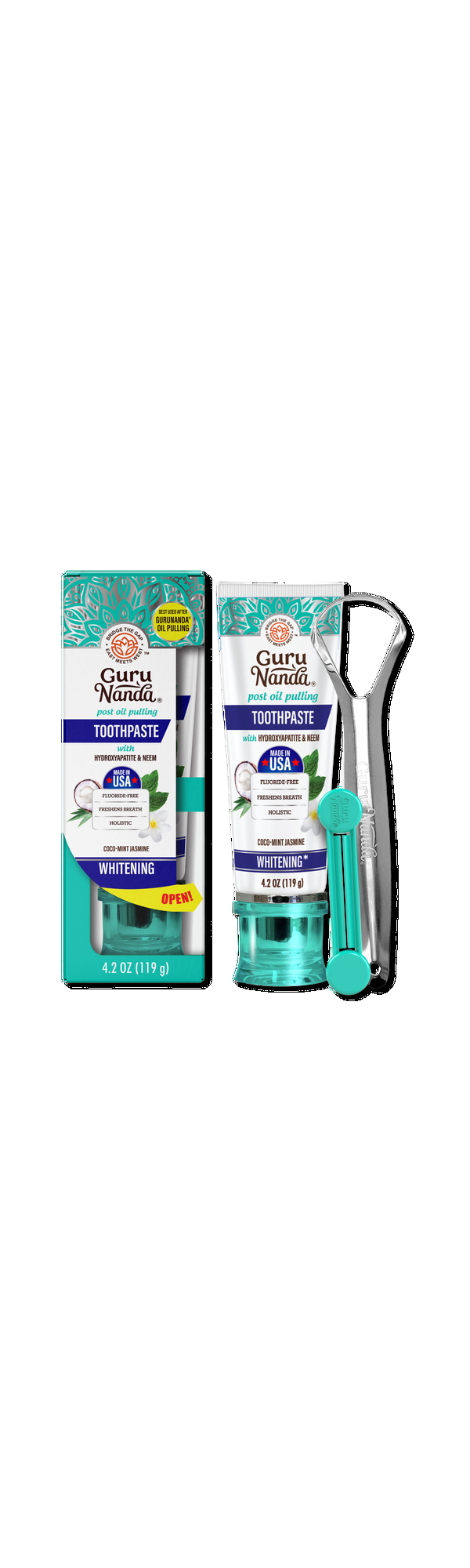Ulta GuruNanda  Fluoride-Free Neem Toothpaste