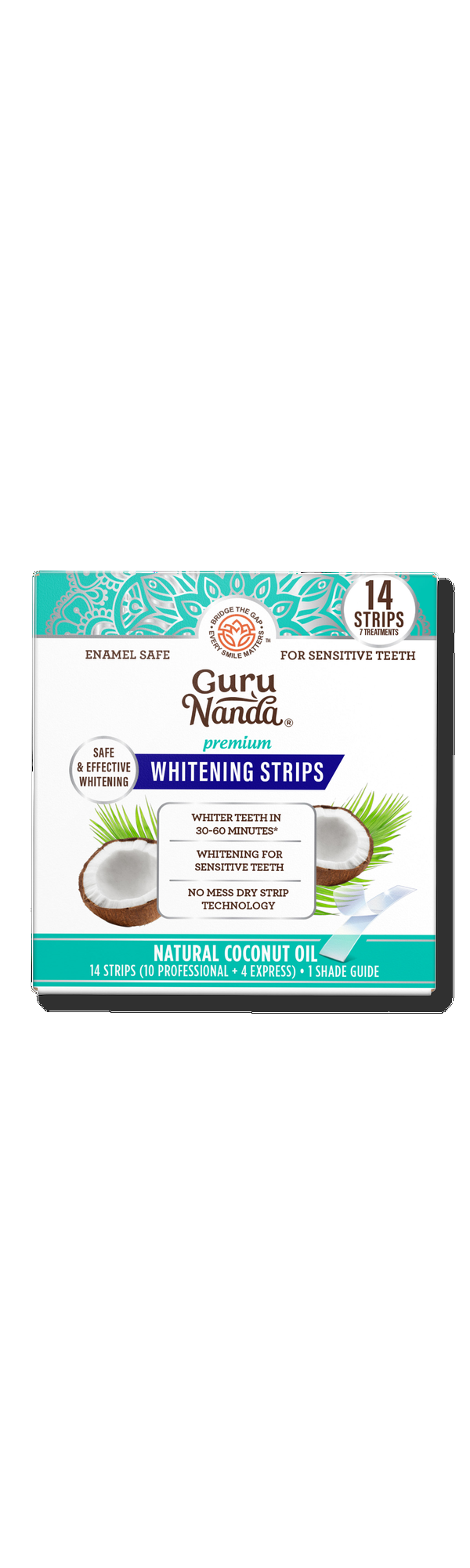 Ulta GuruNanda  Whitening Strips - 7 Day Treatment