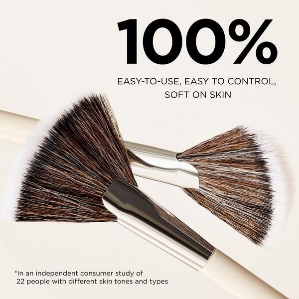 Ulta HALEYS Beauty  Fan Brush