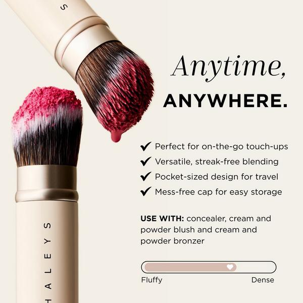 Ulta HALEYS Beauty  Re-tractable Face Brush