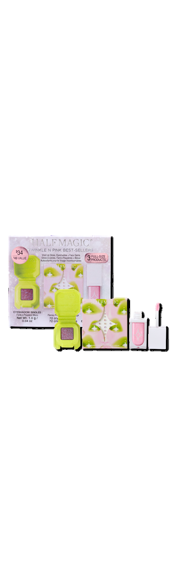 Ulta HALF MAGIC  Twinkle N Pink Best-Sellers Set