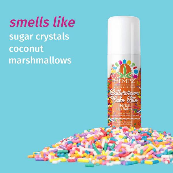 Ulta Hempz  Buttercream Cake Bite Herbal Lip Balm