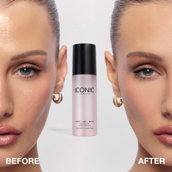 Ulta ICONIC LONDON  Prep-Set-Blur Setting Mist