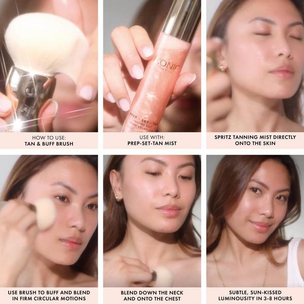 Ulta ICONIC LONDON  Tan And Buff Blending Brush