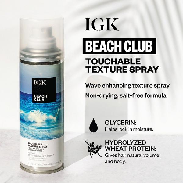 Ulta IGK  Beach Club Touchable Texture Spray