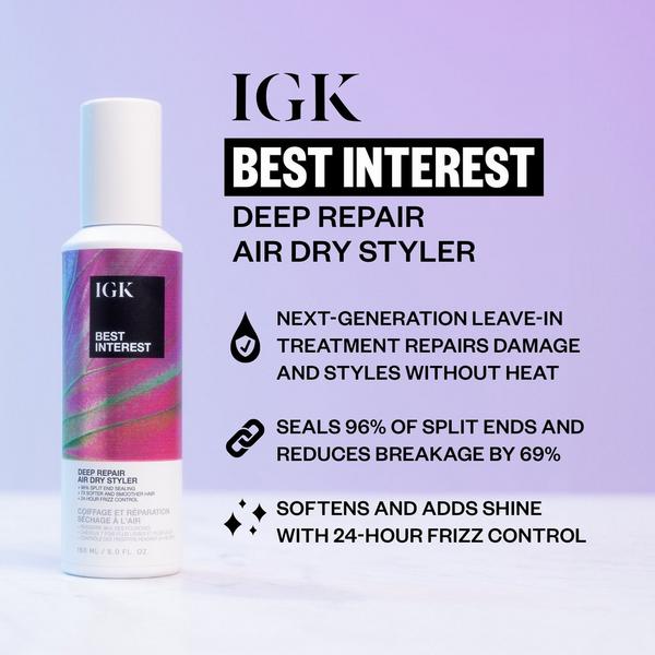 Ulta IGK  Best Interest Deep Repair Air Dry Styler