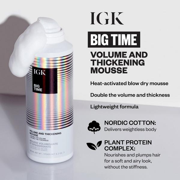 Ulta IGK  Big Time Volume And Thickening Mousse