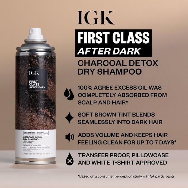 Ulta IGK  First Class After Dark Tinted Dry Shampoo