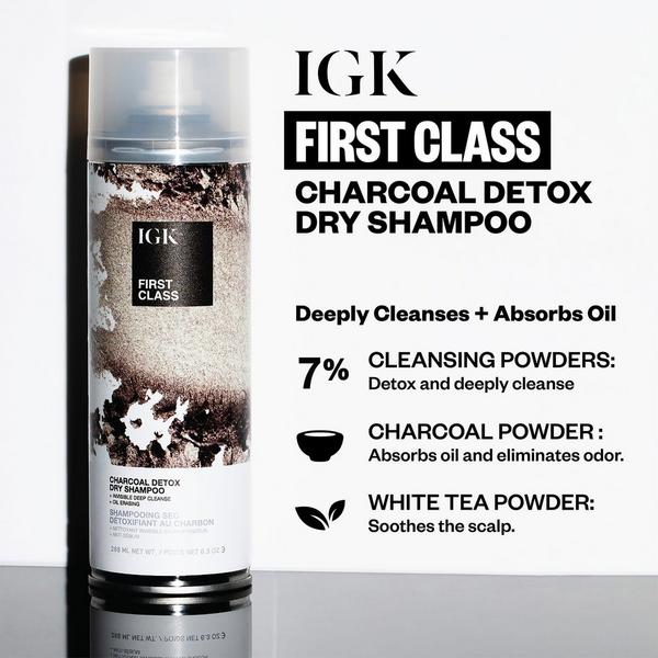 Ulta IGK  First Class Charcoal Detox Dry Shampoo