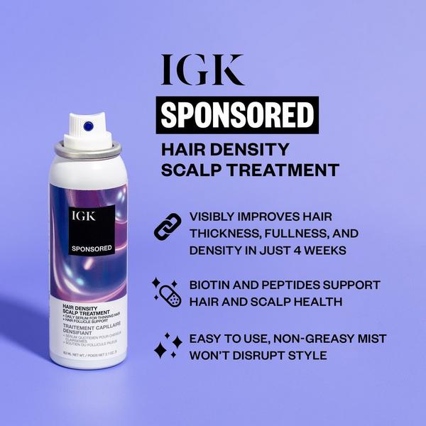 Ulta IGK  Sponsored Hair Density Scalp Treatment