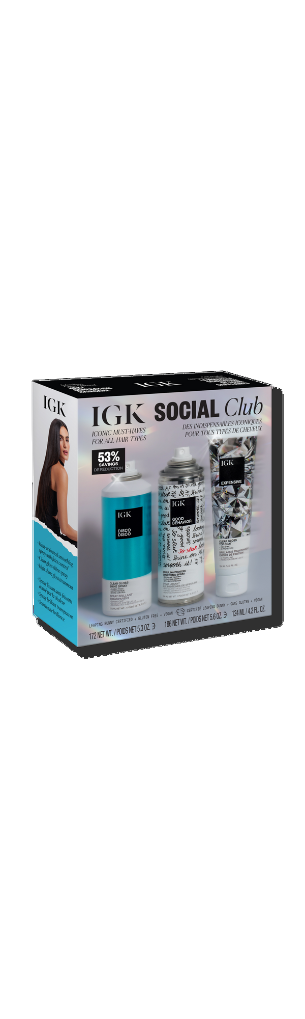 Ulta IGK  Viral Favorites Holiday Kit