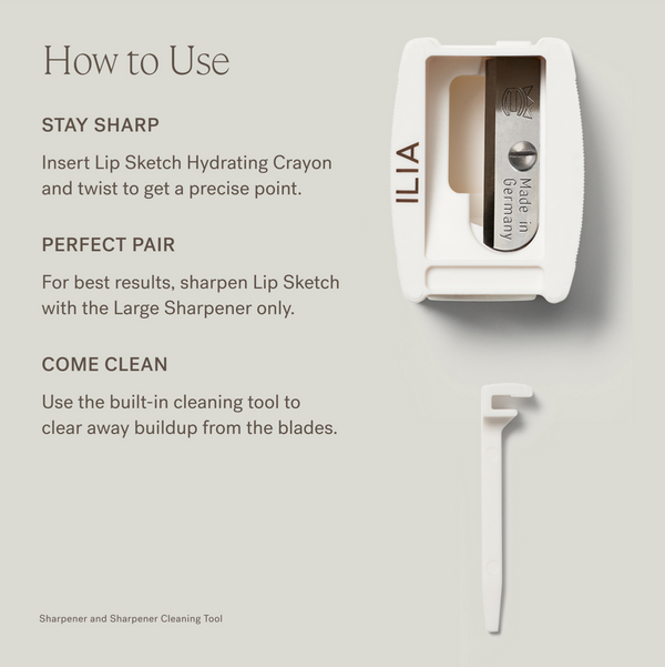 Ulta ILIA  Lip Sketch Large Sharpener