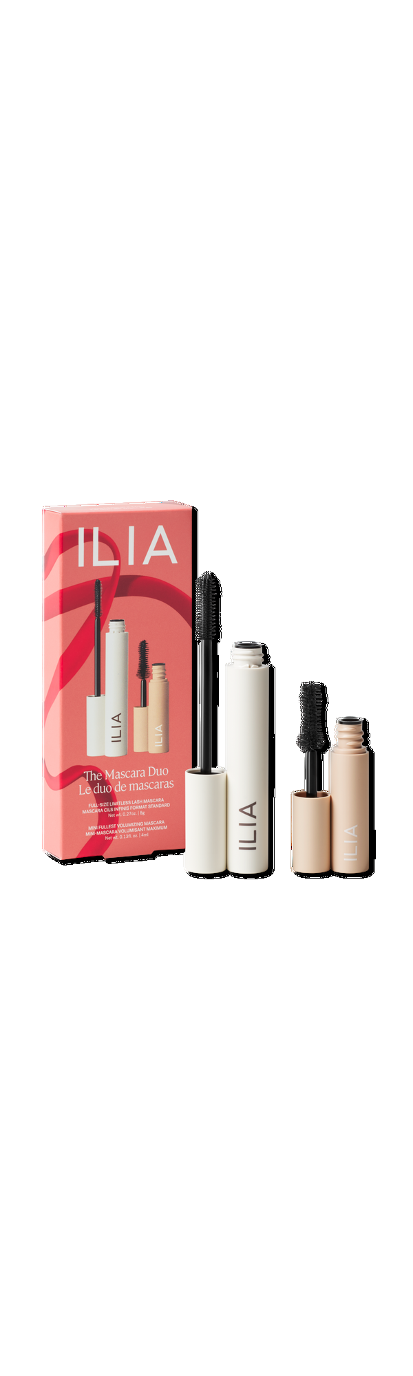 Ulta ILIA  The Mascara Duo - Clean Mascara Set