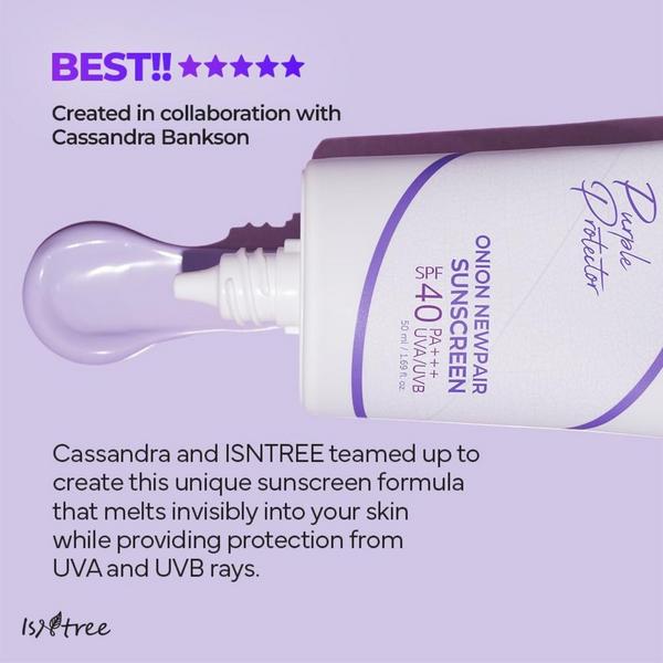 Ulta Isntree  Onion Newpair Sunscreen SPF 40